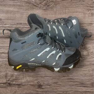 Merrell Herren Moab Mid Trekking-& Wanderstiefel Hiking Boots Mens 8 Women 9.5